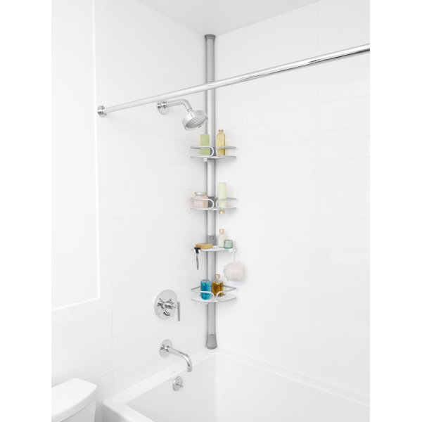OXO Good Grips Tension Pole Shower Caddy & Reviews Wayfair